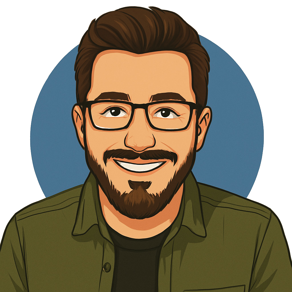 Cartoon Style Portrait Image
          Of Tarik Ceylan